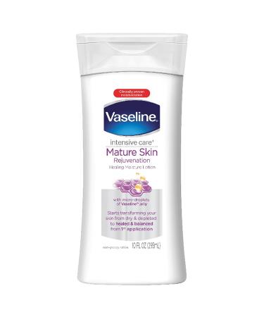 Vaseline Intensive Care Body Lotion  Mature Skin Rejuvenation  10 oz Mature Skin Rejuvenation 10 Fl Oz (Pack of 1)