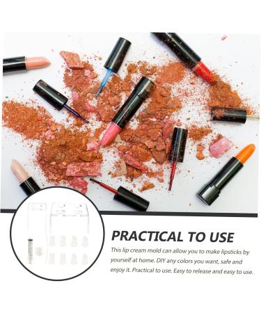  MERRYHAPY MERRYHAPY 1 DIY Lipstick Mold Set Lip Cream Molds Lip Cream Mold DIY Cosmetics Single Hole - Buy Online on GoSupps.com