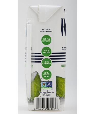 Waiola Coconut Water 8.5oz (Pack of 12) - Hydrating & Refreshing Natural Beverage - Buy Online on GoSupps.com