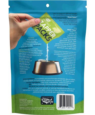 Plaque Zapper for Cats & Dogs - Tasteless Water Fizzy, Reduces Bad Breath & Plaque for Medium & Large Breeds - Buy Online on GoSupps.com