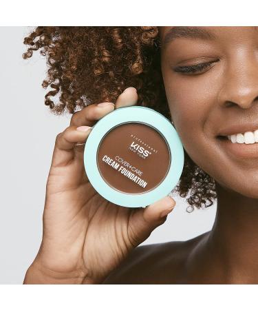 KISS Cover+Care Acne Control Cream Foundation ACF425 (Cognac) - Skin-Perfecting Makeup for Acne-Prone Skin - Buy Online on GoSupps.com