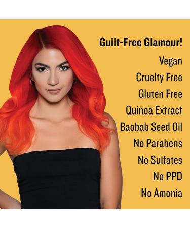 Splat Ombre Fire Semi-Permanent Fantasy Hair Color Kit - Vibrant International Shipping Available - Buy Online on GoSupps.com