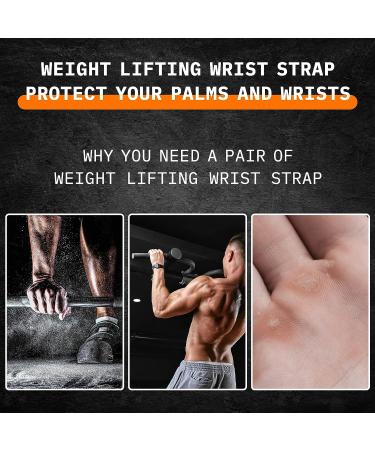 ATIVAFIT Neoprene Padded Lifting Straps & Gloves for Weightlifting, Powerlifting, Bodybuilding - Heavy Duty Wrist Support for Strength Training - Men and Women - Buy Online on GoSupps.com