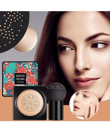 Mushroom Head Air Cushion CC Cream - Long Lasting Moisturizing Foundation BB Cream - Natural Moisturizing Concealer Foundation Makeup Concealer For Makeup All - Buy Online on GoSupps.com
