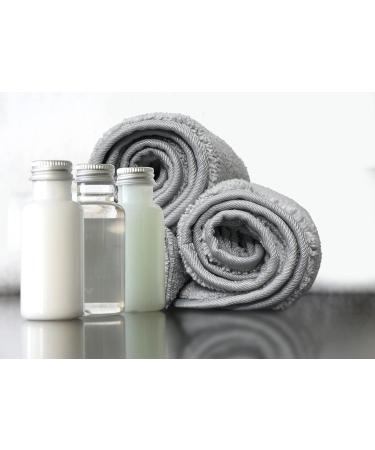 Eurow 13x13 Gray Microfiber Washcloths - Absorbent & Fast Drying - 4 Pack - Buy Online on GoSupps.com