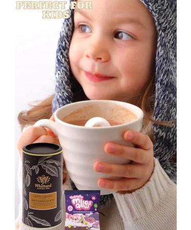 Whittards Hot Chocolate Salted Caramel Cocoa Powder With 2Pack Vegantic Marshmallow Suitable For Vegan - Buy Online on GoSupps.com