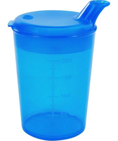 Medi-Inn+ Beak Cup 250ml - Blue Drinking Cup with 12x10mm Opening for Easy Sipping | International Shipping Available - Buy Online on GoSupps.com
