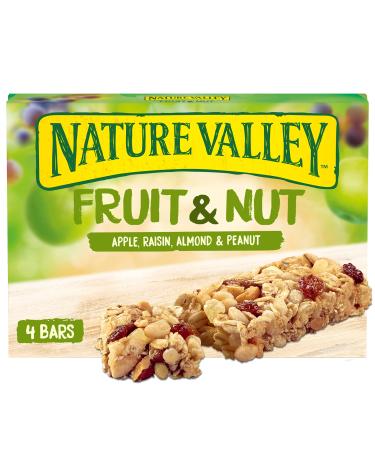 Nature Valley Fruit & Nut Apple Raisin Almond & Peanut Bars 120g