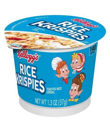 Rice Krispies Cereal Cups - 12 Pack Kids Breakfast Snacks | 15.6oz Original - Buy Online on GoSupps.com