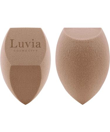 Makeup Sponge Set in Diamond Shape - Luvia Cosmetics - Makeup Blender Elegance Coffee - Buy Online on GoSupps.com