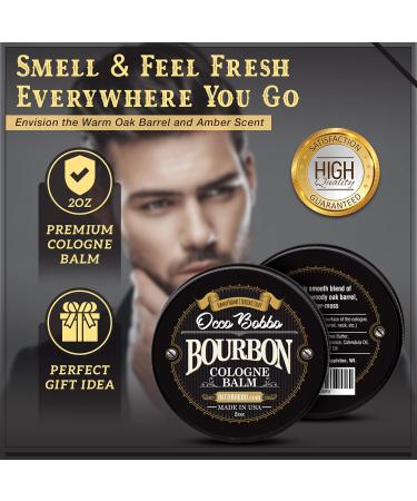 Occo Bobbo - Solid Cologne Bourbon and Sandalwood Scent. Solid Bourbon Cologne For Men - Men's Solid Cologne - 2 Ounce - Concentrated Balm. A Smooth Blend Of Woody Oak Barrel Bourbon 2 Ounce (Pack of 1) - Buy Online on GoSupps.com
