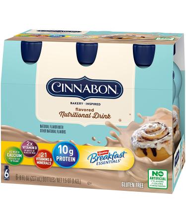 Carnation Breakfast Essentials Cinnabon Nutritional Drink - Delicious and Nutritious - Buy Online on GoSupps.com