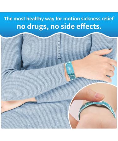 LYJEE Motion Sickness Bands | Nausea Relief Wristbands for Pregnant Women | Medium Seasickness Solution for Cruises - Buy Online on GoSupps.com