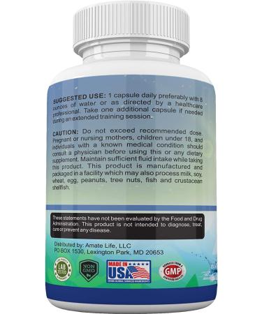 Electrolyte Capsules with Vitamin D3, Magnesium, Potassium & Calcium - Muscle Recovery, Performance & Endurance Support 100 Capsules | Made in USA - Buy Online on GoSupps.com