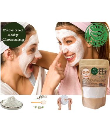 Nativilis Amazonian White Clay Superfine Powder Kaolin - Natural Facial Body Mask Skin Regenerator - Moisturizing Cleansing - Non Comedogenic - Copaiba benefits - Buy Online on GoSupps.com