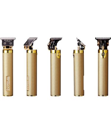 RED by Kiss Hair Trimmer for Men - Cordless Precision Blade Grooming Kit | Gold Edition - Buy Online on GoSupps.com