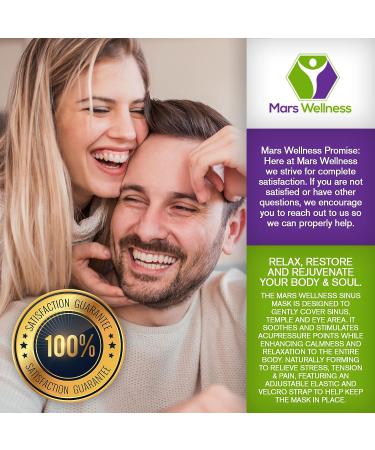 Soft Blackout Cooling Eye Compress: Natural Aromatherapy for Stress Relief - Wearable Tension Migraine & Headache Relief - Long Lasting Cooling Therapy - Buy Online on GoSupps.com