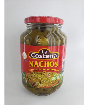 La Costea Nachos Pickled Jalapeo Nacho Slices Net Wt 15.5 Oz (440g)