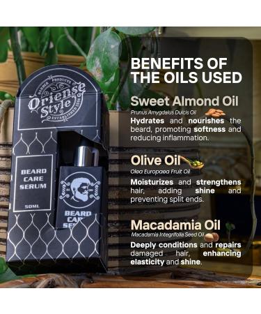 Premium Beard Oil - Ultimate Care with 7 Natural Oils Nourishes & Relieves Itch - International Shipping - Buy Online on GoSupps.com