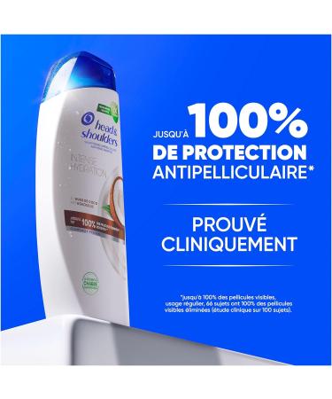 Head & Shoulders Intense Hydration Anti-Dandruff Shampoo 330ml with Coconut Oil. Daily Use. Clinically Proven to Eliminate 100% of Dandruff. All Hair Types - Buy Online on GoSupps.com