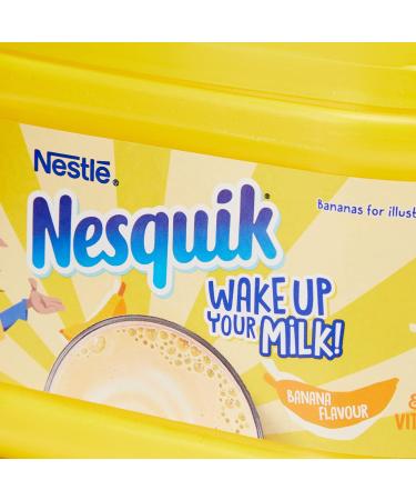 Nesquik Strawberry Powder Tub 500 g (Pack of 10) & Banana Milkshake Mix 300g - Buy Online on GoSupps.com