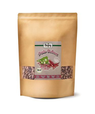 Biojoy ORGANIC Pinto Beans whole (2.5 kg) Pinto Beans without additives 2.5 kg (1 pack) - Buy Online on GoSupps.com