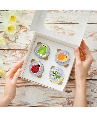 28 Garden Bugs Friends Cute Insects Edible Wafer Cupcake Toppers Cake Decoration Decor - Buy Online on GoSupps.com
