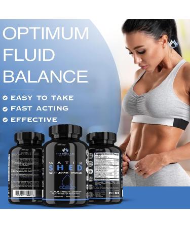 Water Pills Diuretic for Water Retention & Liver Detox - Kidney Cleanse & Bloating Relief with Green Tea, Cranberry & Dandelion Root - Vitamin B6, Chloride & Potassium for Weight Loss - Buy Online on GoSupps.com