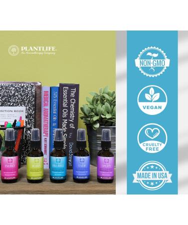 Plantlife Lavender Mist Face and Body Spray - Straight From The Plant 100% Pure Therapeutic Grade - Take with You Everywhere - Made in California 2 oz - Buy Online on GoSupps.com