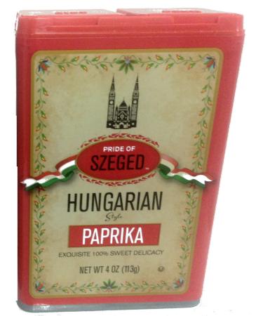 Szeged Hungarian Paprika - 4ounces (Pack of 3)