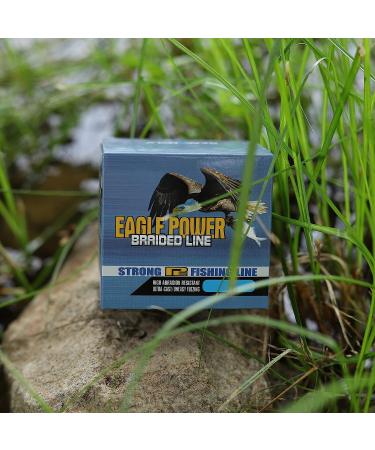 EaglePower Braided Fishing Line | Abrasion Resistant, Superior Knot Strength | 80LB (500YDS) | Ideal for Saltwater Fishing - Buy Online on GoSupps.com