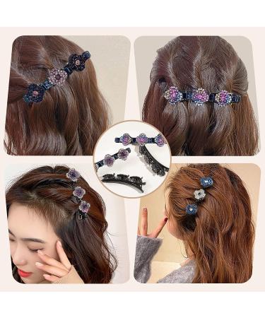 14 Pcs Matte Bird Nest Hair Clips Ponytail Holder Set for Women - Fashionable Hair Accessories - Buy Online on GoSupps.com