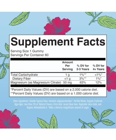 MaryRuth's Kids Magnesium Calm Gummies (Hibiscus) & Vitamin K2+D3 Gummies (Peach Mango & Apricot) | No Gelatin! | Vitamins for Sleep Bone Support & Overall Health | Vegan Non-GMO Gluten Free - Buy Online on GoSupps.com