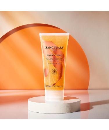 Sanctuary Spa Vegan Body Scrub with Natural Pumice and Essential Oils - 200ml (Pack of 1) - Buy Online on GoSupps.com