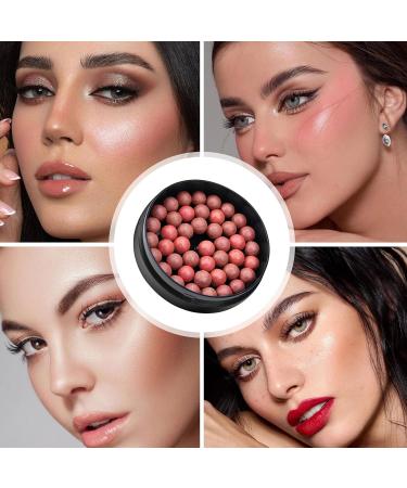 Cream Blush Blush Cheeks Lightweight Facial Blend Safe Ingredients Mixable Facial Ball Women Lightweight Natural Glistening Cheek Tint Ball Women Professional Contou - Buy Online on GoSupps.com