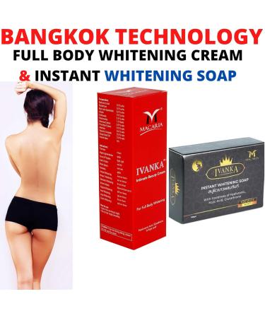  MACARIA Body Whitening Soap For Men By Bangkok Technology Result Within 2 Minute - Buy Online on GoSupps.com