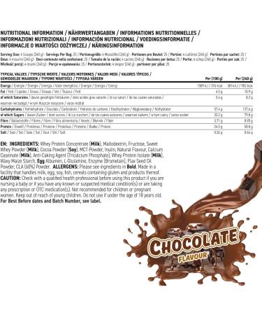 Applied Nutrition Critical Mass Original Chocolate 6Kg - Buy Online on GoSupps.com