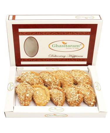 Ghasitaram Gifts Holi Sweets Holi Gifts Holi Hamper Roasted Oats Gujiya 400 GMS