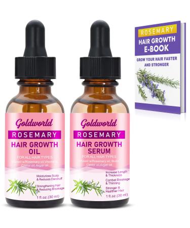 Rosemary Oil For Hair Growth Hair Growth Oil Serum For Ingrown Hair Treatment Castor Oil For Hair Growth Reduce Hair Loss Diluted Rosemary Oil For Dry Damaged Hair Tonic Christmas Gifts For Women