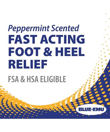 Blue-Emu Foot Therapy Cream with Emu Oil, Shea Butter & Aloe - 5.5 oz | Deep Penetrating & Soothing Formula - Buy Online on GoSupps.com