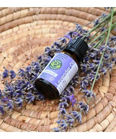 15ML Lavender Essential Oil - 100% Natural, Organic & Therapeutic Grade for Hair, Skin, Bath | Undiluted & Cruelty-Free - Buy Online on GoSupps.com