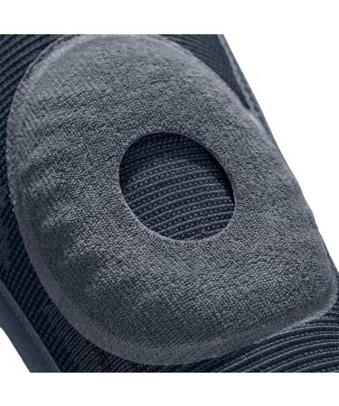 Medi Genumedi Knit Knee Support Compression Sleeve IV Silver for Men & Women - Best Pain Relief & Support - Buy Online on GoSupps.com
