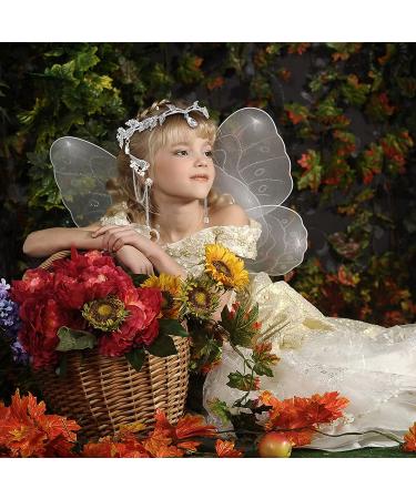Rhinestone Leaf Headband and Elf Ear Cuffs Set - Cosplay Accessories in Silver - Buy Online on GoSupps.com