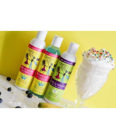 CURLS Curly Qs Gel-les Kids Hair Jelly - Curl Enhancer & Shine Styler - 8 Oz Frizz-Fighting Solution for All Curl Types - Buy Online on GoSupps.com