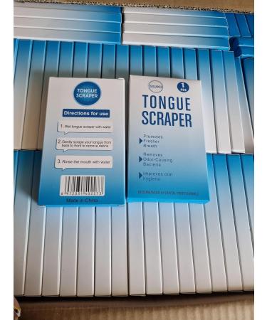 TraceD Tongue Scraper - Green & Pink Stainless | Premium Oral Hygiene Tool - Ship Internationally - Buy Online on GoSupps.com