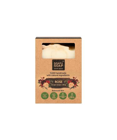 Rose Handmade Natural Bar Soap - Luxurious Skin Care for All - Shop Internationally - Buy Online on GoSupps.com
