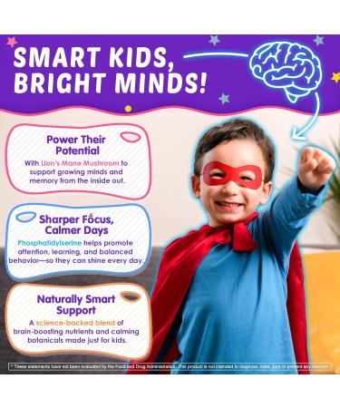Nextdia L-Lysine 500/1000mg Filled Gummies Support Immune+Kids Brain Booster Supplement for Focus & Attention - Buy Online on GoSupps.com