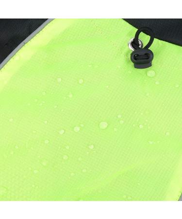 Ranphy Waterproof Hundersmantel for Medium & Large Dogs | Reflective Breathable Rain Jacket with Abdominal Protection | Ultra-Light Dachshund & Labrador Dog Coat - 5XL Green & Black - Buy Online on GoSupps.com