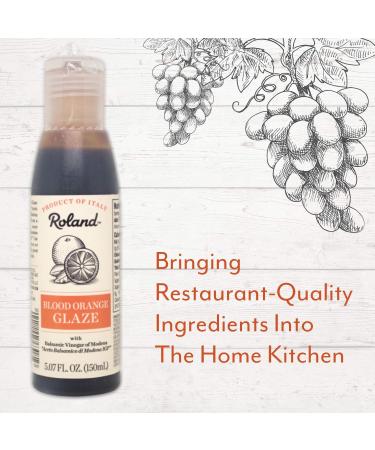 Roland Foods Blood Orange Balsamic Vinegar Glaze 12.9 oz - Imported Specialty Food - Buy Online on GoSupps.com
