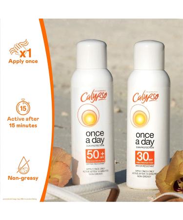 Calypso Once A Day Sun Protection SPF20 and SPF30 Multipack - Buy Online on GoSupps.com